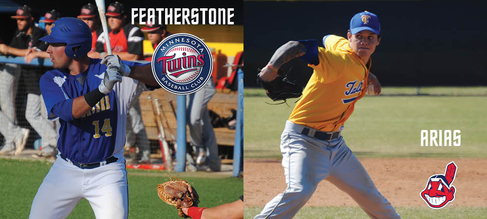 #TCCBaseball’s Featherstone, Arias selected in MLB Draft