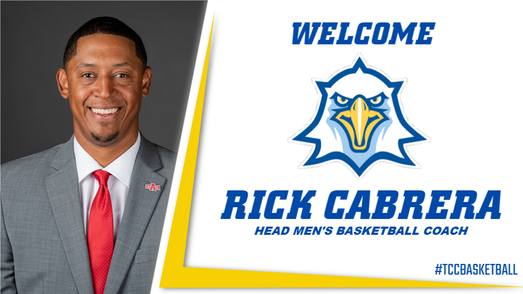 Rick Cabrera is TCC's new men's basketball head coach