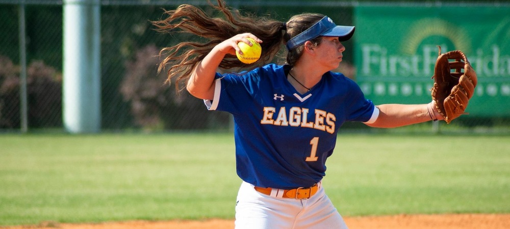 Shortstop Katelyn Hobbs fires to first against Pensacola State (photo courtesy of Greg Rowland)