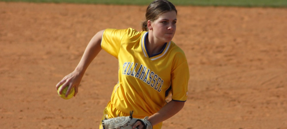Isanthe Rouwenhorst pitches in a recent game for Tallahassee