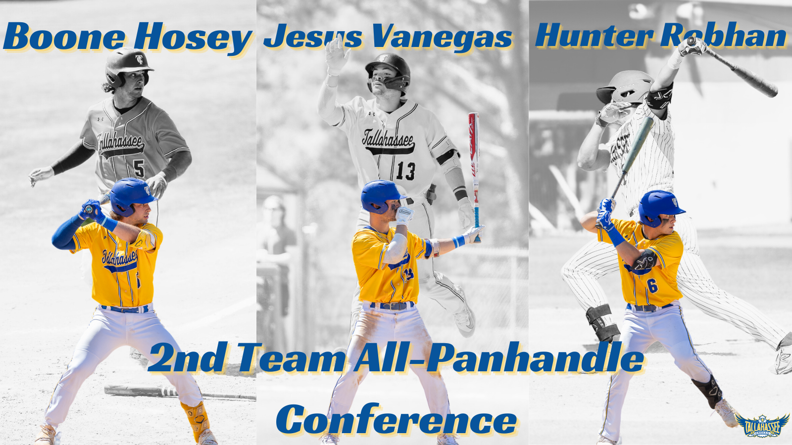 Three TCC Baseball Players Named to All-Panhandle Conference Team