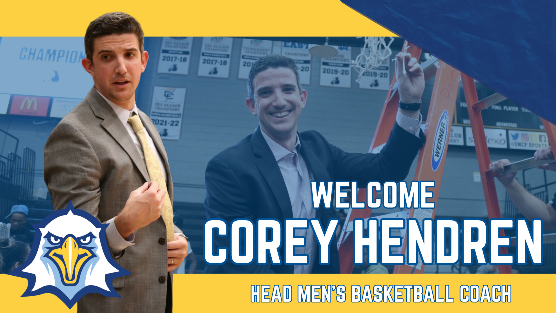 Corey Hendren named new TCC men's basketball head coach