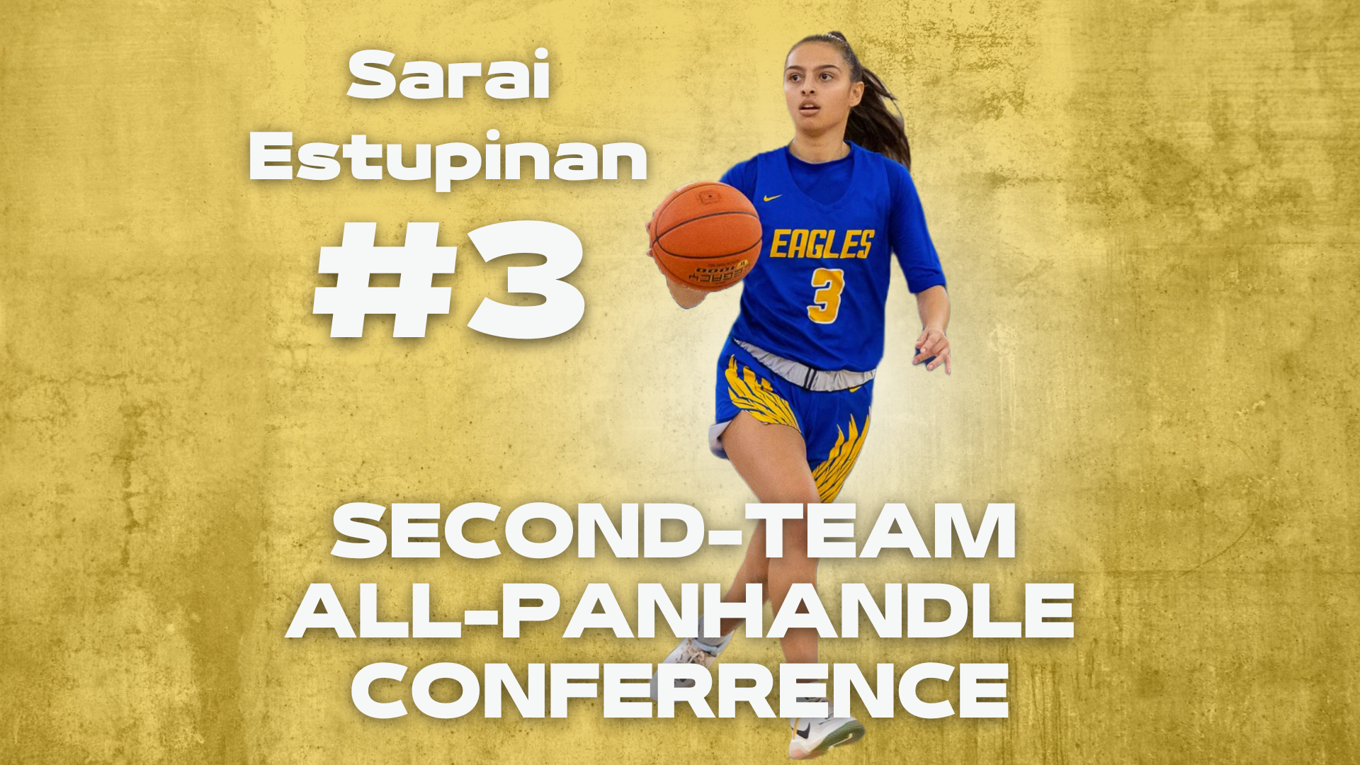 Sarai Estupinan receives Second-Team All-Panhandle Honors